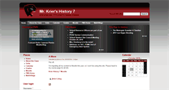 Desktop Screenshot of mrkrier.info